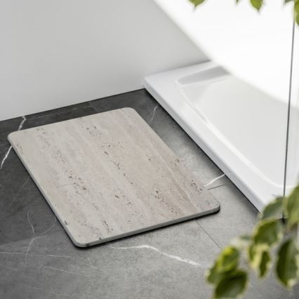 WENKO 25964100 - Badematte PUNA 39 x 60 cm grau
