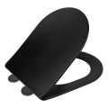 WENKO 26029100 - WC-Sitz GALATI 46x36 cm schwarz