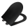 WENKO 26029100 - WC-Sitz GALATI 46x36 cm schwarz