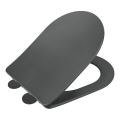 WENKO 26030100 - WC-Sitz GALATI 46x36 cm Anthrazit