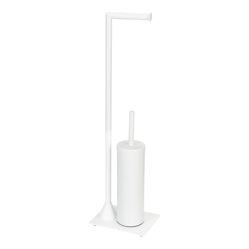 WENKO 26072100 - HELLA WC-Bürste 15 x 69 cm weiß