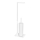 WENKO 26072100 - HELLA WC-Bürste 15 x 69 cm weiß