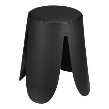 WENKO 26087100 - Hocker COMISO 44,5 x 46 cm, schwarz