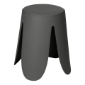 WENKO 26089100 - Hocker COMISO 44,5x46 cm Anthrazit