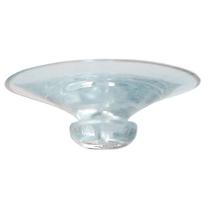 WENKO 2712663100 - Abdeckplatte 30x52 cm transparent/grau