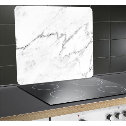 WENKO 2712929500 - Abdeckplatte NEUTRAL 56 x 50 cm, mehrfarbig/transparent