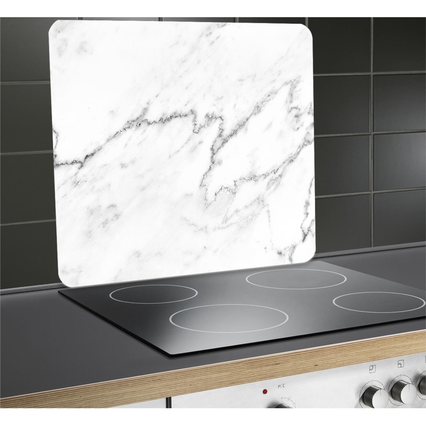 WENKO 2712929500 - Abdeckplatte NEUTRAL 56 x 50 cm, mehrfarbig/transparent