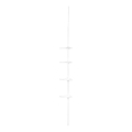 WENKO 3201010100 - Eckelement COMPACT 26x195 cm weiß