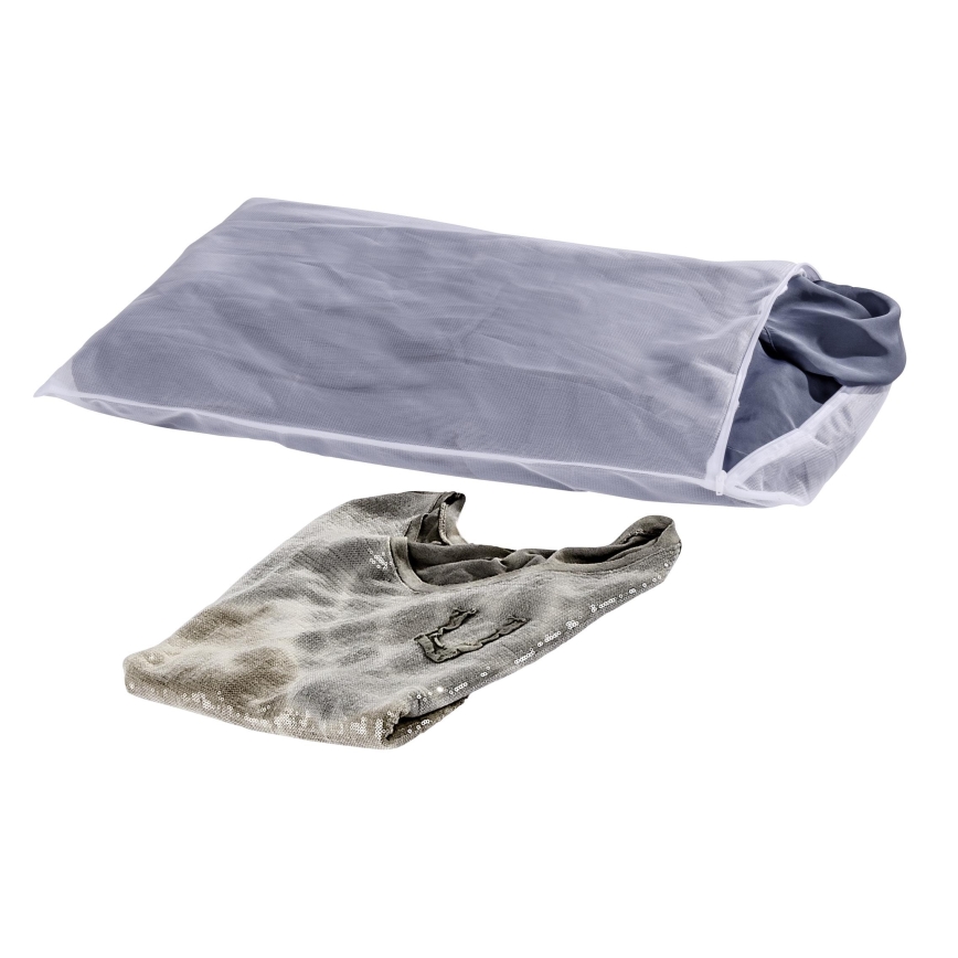 WENKO 3751700100 - Wäschenetz JUMBO 50x70 cm weiß