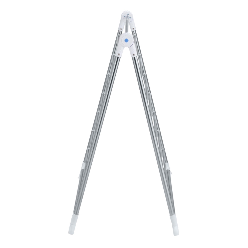 WENKO 3772020100 - Wäscheständer PROFI 65x150 cm Edelstahl/silber/weiß