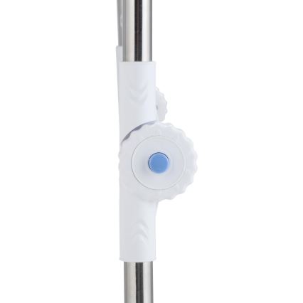 WENKO 3772020100 - Wäscheständer PROFI 65x150 cm Edelstahl/silber/weiß