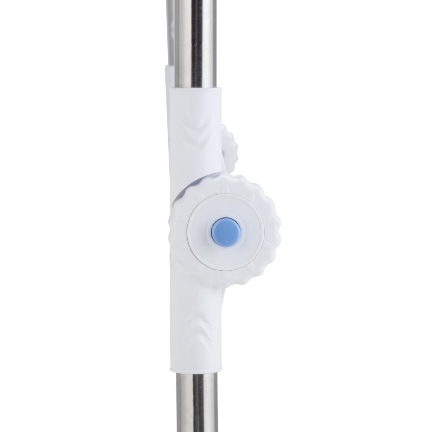 WENKO 3772020100 - Wäscheständer PROFI 65x150 cm Edelstahl/silber/weiß