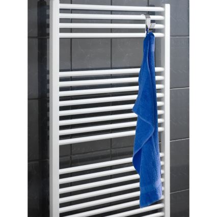 WENKO 4468162100-Haken 2,5x10,5 cm glänzender Chrom