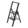 WENKO 50482100 - ALU-DESIGN Trittleiter 44x101 cm schwarz