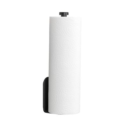 WENKO 53214100 - Rollenhalter NIO 27,5x7 cm schwarz