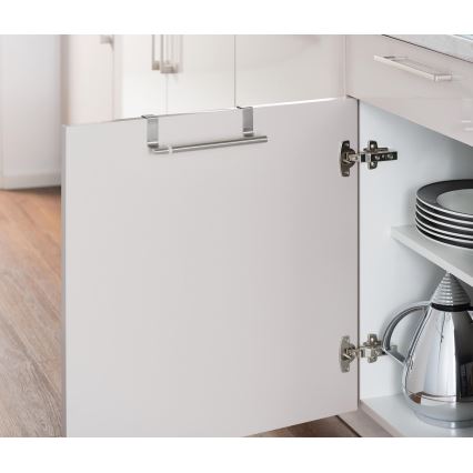 WENKO 53245100 - Handtuchhalter TELESCOPE 7x6 cm silber/schwarz