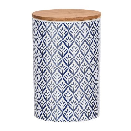 WENKO 54096100 - Aufbewahrungsbox LORCA 12,5x18,5 cm mehrfarbig/braun/grau