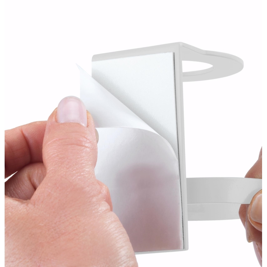 WENKO 54655100 - Seifenspender WOYA 250 ml weiß/glänzender Chrom