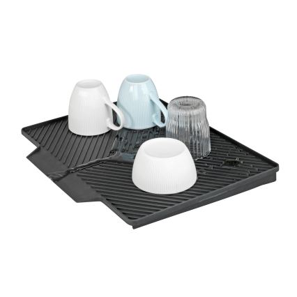 WENKO 54771100 - Abtropfständer NELIA 34x40 cm schwarz