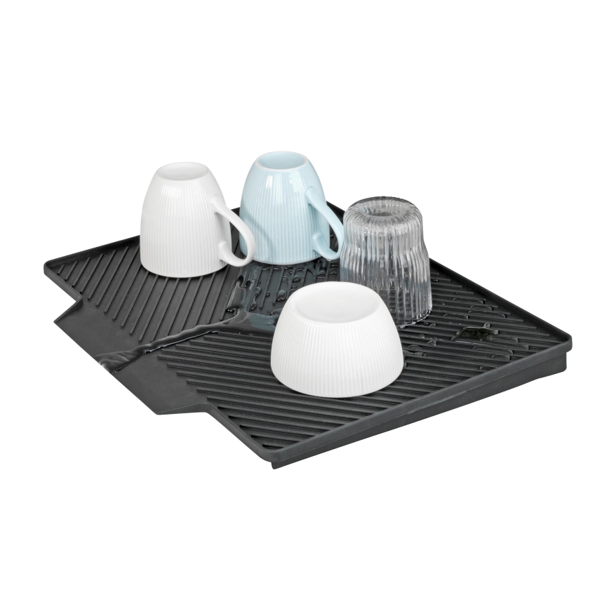 WENKO 54771100 - Abtropfständer NELIA 34x40 cm schwarz