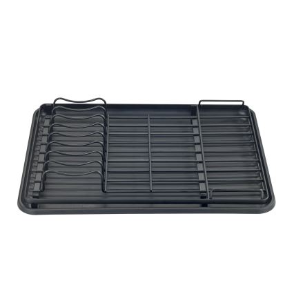 WENKO 54798100 - Geschirrabtropfständer AMY 42,5 x 31,5 cm schwarz