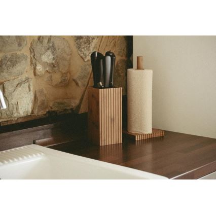 WENKO 54946100 - MERA Rollenhalter 15x33 cm, braun