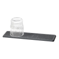 WENKO 54957100 - Abtropfmatte DAMON 30x8 cm grau