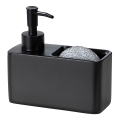 WENKO 55076100 - Seifenspender BLACK OUTDOOR KITCHEN 14,5 x 14,3 cm, schwarz