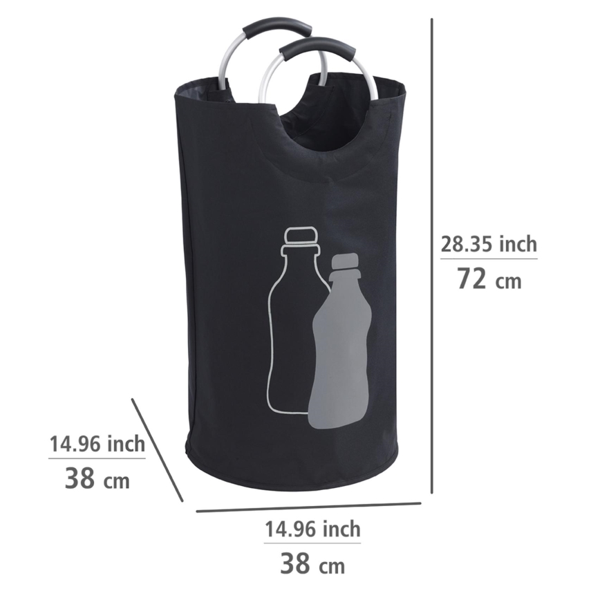 WENKO 69767800 - JUMBO-Tasche 38x72 cm schwarz