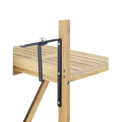 WENKO 69806800 - Tisch WAIKIKI 64x65 cm weiß/braun