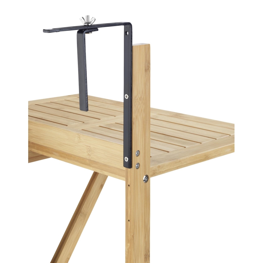 WENKO 69806800 - Tisch WAIKIKI 64x65 cm weiß/braun