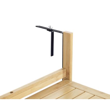 WENKO 69806800 - Tisch WAIKIKI 64x65 cm weiß/braun