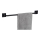 WENKO 71445800 - Handtuchstange VACUUM-LOC QUADRO ED 60,5x6 cm schwarz