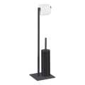 WENKO 71556800 - WC-Set RECCO 20x71,5 cm schwarz