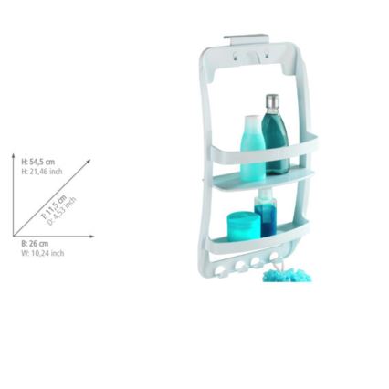 WENKO 8409100 - Regal UNIVERSAL 26x54,5 cm weiß