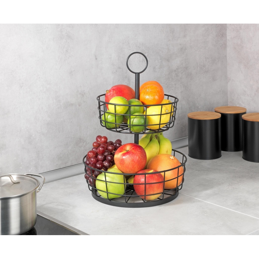 WENKO 88740800 - Korb LOFT 28x39 cm schwarz