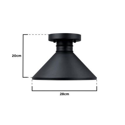 Westinghouse 61238 - Outdoor-Deckenleuchte WALTER 1xE27/60W/230V IP44
