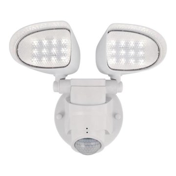 Westinghouse 63642 - LED-Außenstrahler mit Sensor 2xLED/8,75W/230V IP44