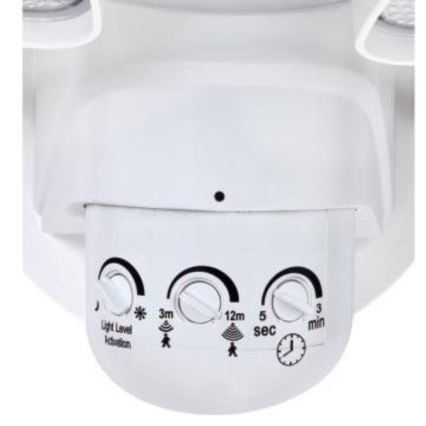 Westinghouse 63642 - LED-Außenstrahler mit Sensor 2xLED/8,75W/230V IP44