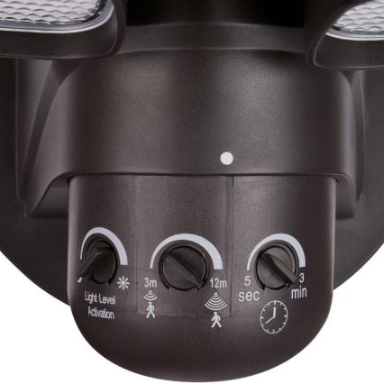 Westinghouse 63642 - LED-Außenstrahler mit Sensor 2xLED/8,75W/230V IP44