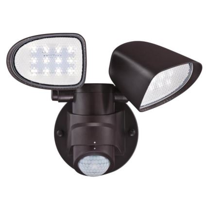 Westinghouse 63642 - LED-Außenstrahler mit Sensor 2xLED/8,75W/230V IP44