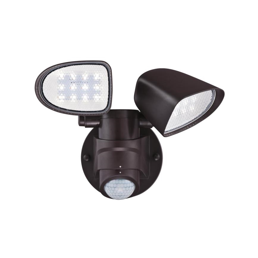 Westinghouse 63642 - LED-Außenstrahler mit Sensor 2xLED/8,75W/230V IP44