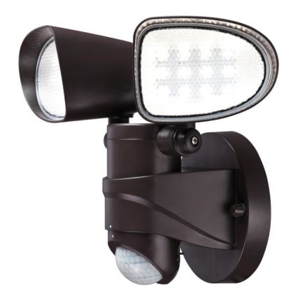 Westinghouse 63642 - LED-Außenstrahler mit Sensor 2xLED/8,75W/230V IP44