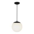 Wetterfeste Außen-Pendelleuchte an Kabel 1xE27/60W/230V Ø 20 cm IP44 schwarz