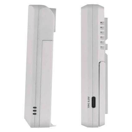 Wetterstation 5V 2xAAA + 2xAAA schwarz