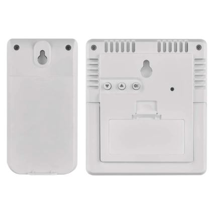 Wetterstation 5V 2xAAA + 2xAAA schwarz