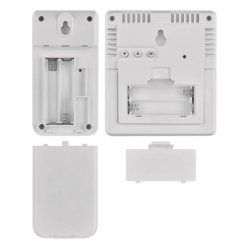 Wetterstation 5V 2xAAA + 2xAAA schwarz