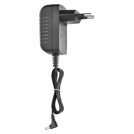 Wetterstation mit farbigem LCD-Display und Wecker 5V 3xAAA + 2xAA schwarz