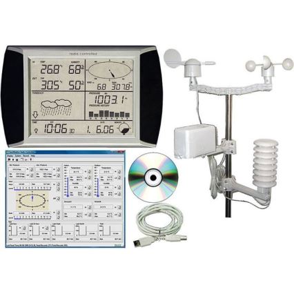 Wetterstation mit LCD-Anzeige WH1080