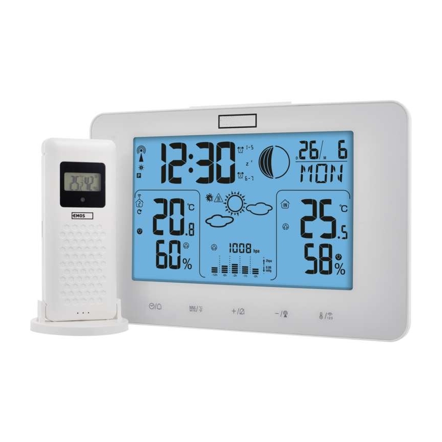 Wetterstation mit LCD-Display 2× 1,5 V AAA
